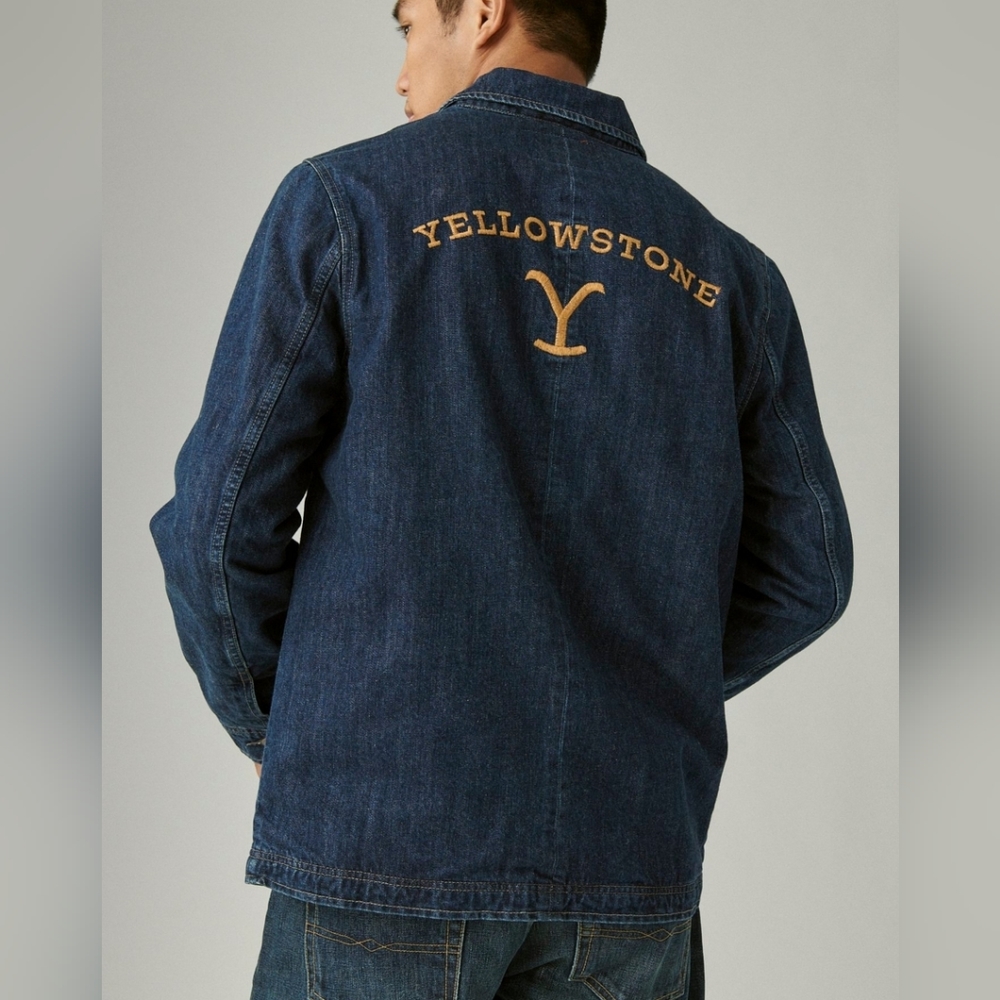 Lucky Brand x Yellowstone Denim Chore Coat NWT